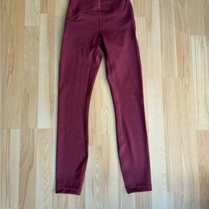 Instill High Rise Leggings 25” Mulled Wine